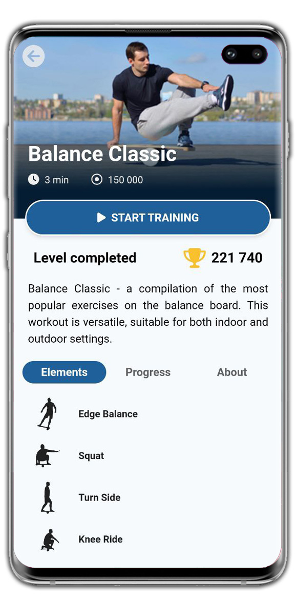 Application screen gameplay